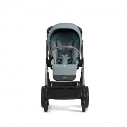 Cybex Balios s Lux capazo Plegable Stormy Blue (Taupe Frame)