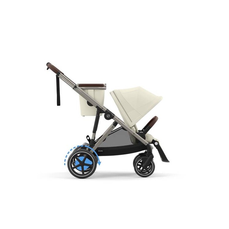 Cybex e-Gazelle S Seashell Beige (Taupe Frame)