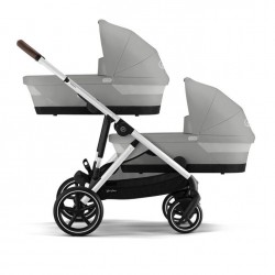 CYBEX unidad de capazo Gazelle S Cot Stone Grey