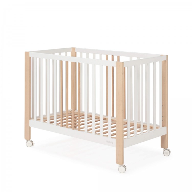 Micuna Nayra cuna 120x60 Blanco-Madera