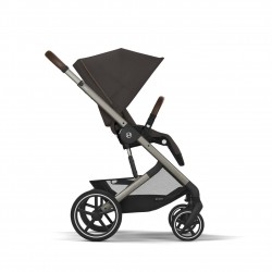 Cybex Balios S Lux con capazo plegable Brown