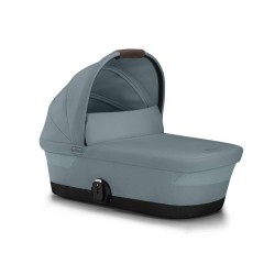 Pack Ahorro Cybex e-Gazelle S + Capazo Stormy  Blue (Taupe Frame)