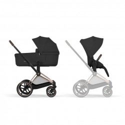 Cybex Priam duo confort 2026  Sepia Black Chasis Rosegold