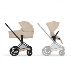 Cybex Priam duo confort 2026 Cozy Beige (Chasis Matt Black )