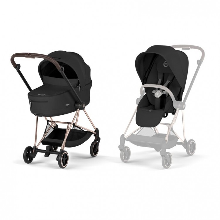 Cybex Mios duo 2026 Confort Sepia Black (Rosegold Frame)