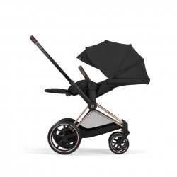 Cybex e-Priam 2026 duo confort Sepia Black (Rosegold Frame)