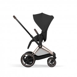 Cybex e-Priam 2026 duo confort Sepia Black (Rosegold Frame)