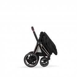 Cybex e-Priam 2026 duo confort Sepia Black (Rosegold Frame)