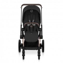 Cybex e-Priam 2026 duo confort Sepia Black (Rosegold Frame)