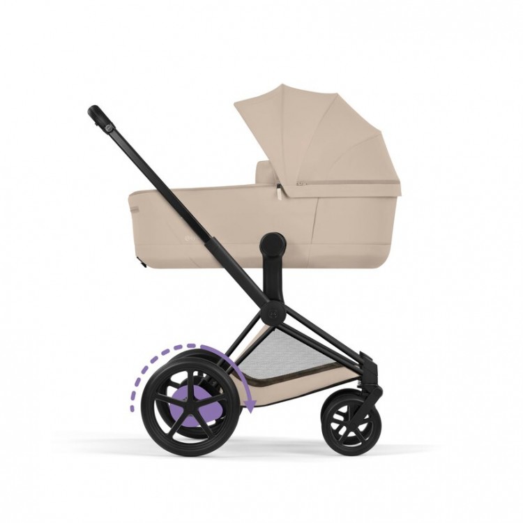 Cybex e-Priam 2026 duo comfort Cozy Beige (Chasis Matt Black )