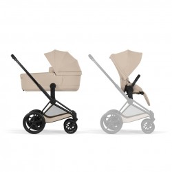 Cybex e-Priam 2026 duo comfort Cozy Beige (Chasis Matt Black )