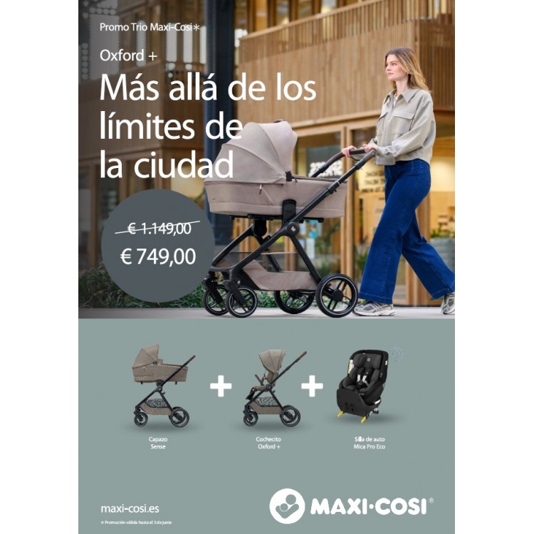 Maxi-cosi Oxford Duo Twillic Black Mica Pro Eco i-Size Authentic Black