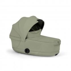 Cybex Priam Style chasis rose gold texto Sage Green duo Capazo Pegable