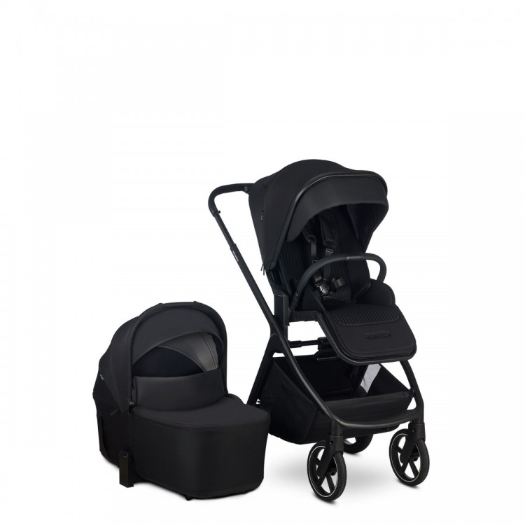 Easywalker Zoey Go Pure black Capazo Plegable