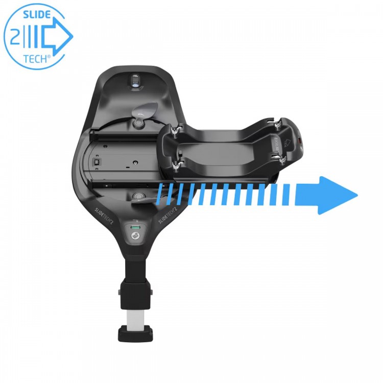 Base Joolz-isofix-slidetech-giratoria-deslizante